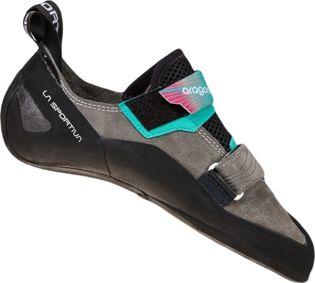 La Sportiva Aragon Climbing Shoes - Women's Clay/Hibiscus 35