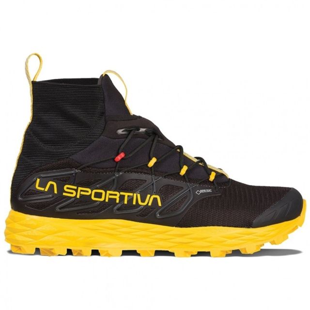 La Sportiva Blizzard GTX Running Shoes - Men's Black/Yellow 46.5 Medium