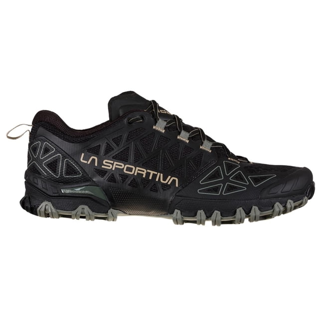La Sportiva Bushido II Running Shoes - Men's Black/Clay 38