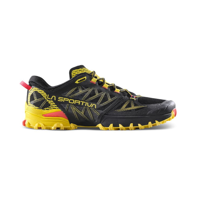 La Sportiva Bushido III Road Running Shoes – Men’s Black/Yellow 42.5