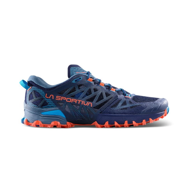 La Sportiva Bushido III Road Running Shoes – Men’s Deep Sea/Cherry Tomato 42