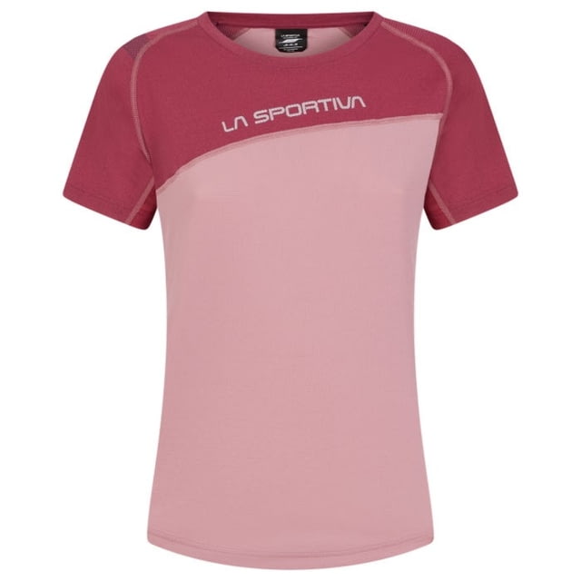 La Sportiva Catch T-Shirt - Women's Blush/Red Plum Small