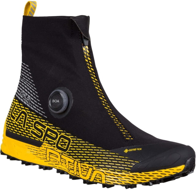 La Sportiva Cyklon Cross GTX Shoes - Men's Black/Yellow 47