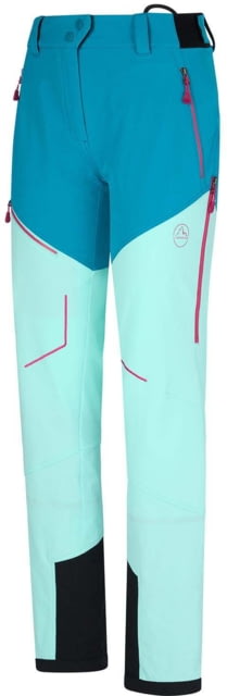 La Sportiva Excelsior Pant - Women's Crystal/Turquoise Small