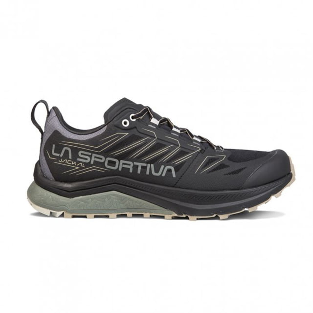 La Sportiva Jackal Running Shoes - Men's Black/Clay 41.5 Medium