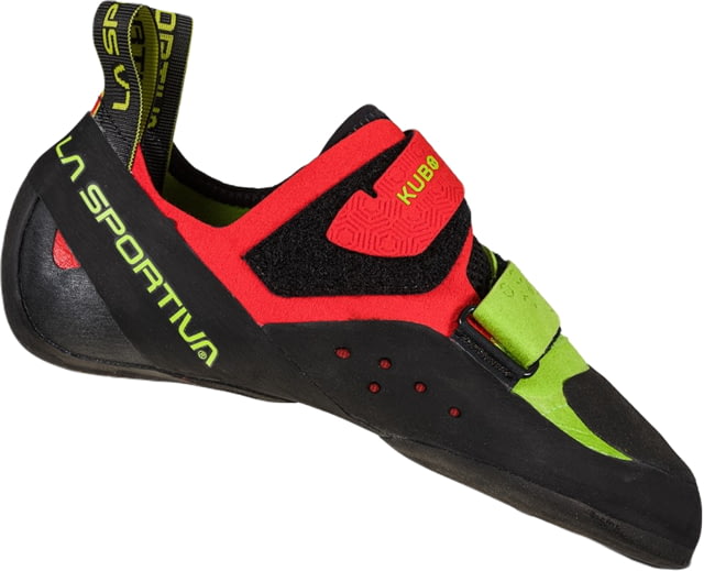 La Sportiva Kubo Climbing Shoes - Men's Goji/Neon 38
