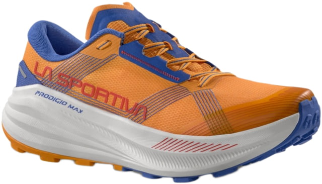 La Sportiva Prodigio Max Running Shoes - Men's Apricot/Cobalt Blue