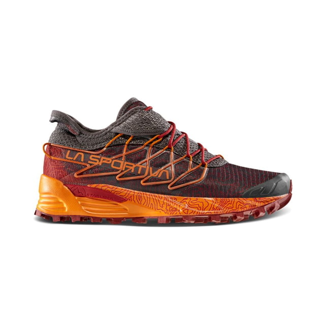 La Sportiva Mutant Running Shoes - Men's Carbon/Hawaiian Sun 39.5
