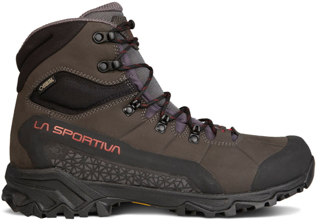 La Sportiva Nucleo High II GTX Hiking Shoes - Men's Carbon/Chili 42.5 Wide