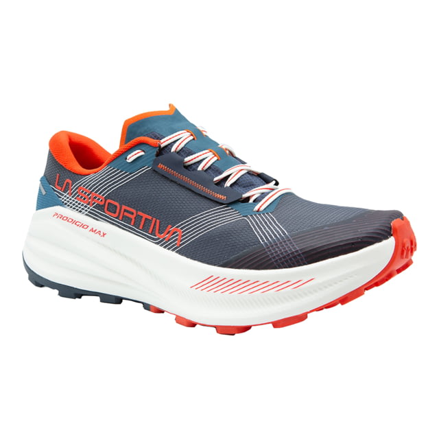 La Sportiva Prodigio Max Road Running Shoes – Men’s Night Sky/Mountain Red 43.5 Euro