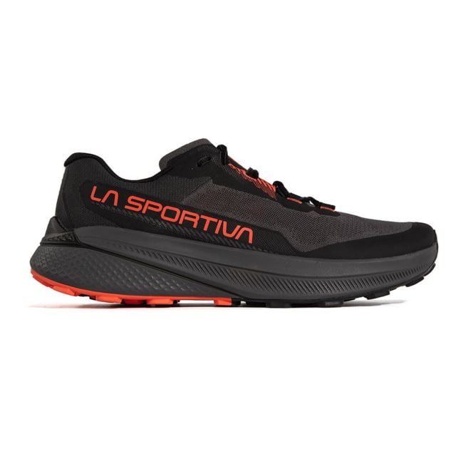 La Sportiva Prodigio Running Shoes – Men’s Carbon/Cherry Tomato 42