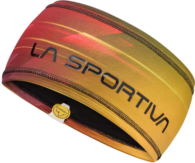 La Sportiva Racer Headband Yellow/Black One Size  SIZE