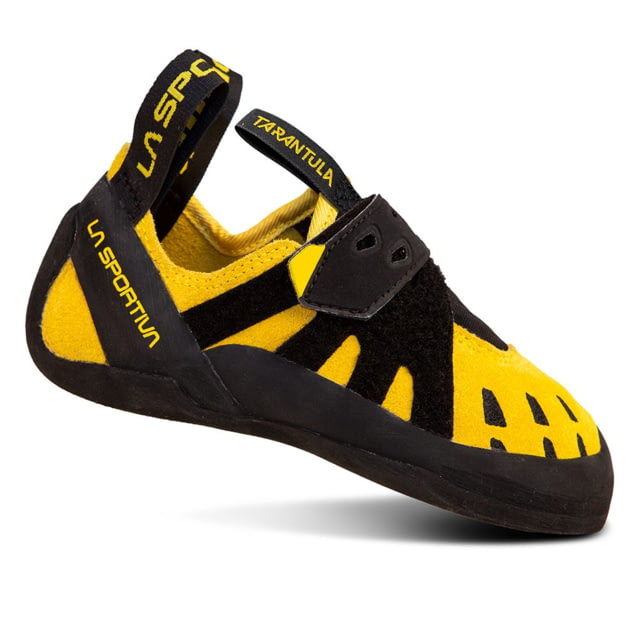 La Sportiva Tarentula Jr Rental Climbing Shoes - Kid's Carbon/Yellow 26