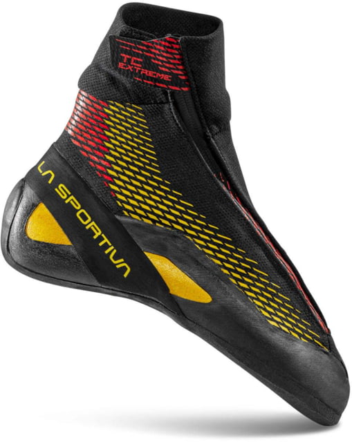 La Sportiva TC Extreme Climbing Shoes - Men's Black/Yellow 43