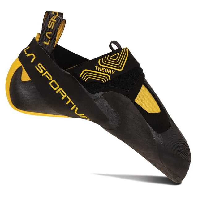 La Sportiva Theory Climbing Shoes - Men's Black/Yellow 36 Medium