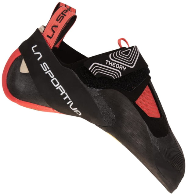 La Sportiva Theory Climbing Shoes - Women's Black/Hibiscus 39.5 Medium
