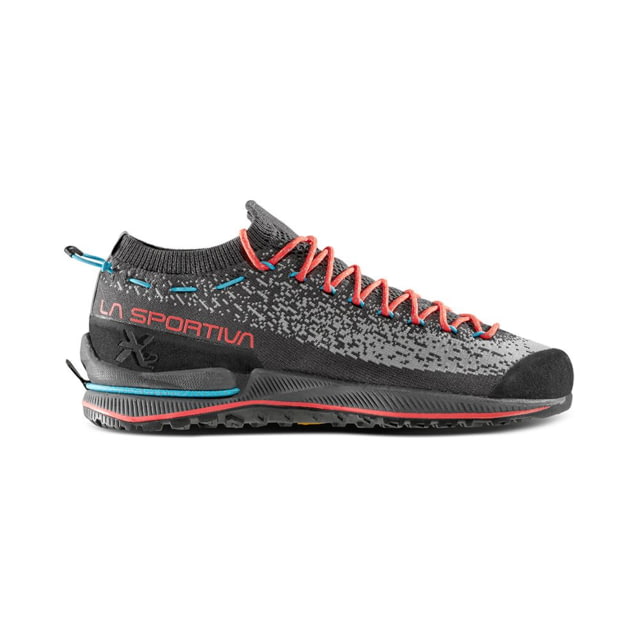 La Sportiva TX2 Evo Approach Shoes - Women's Carbon/Hibiscus 37.5