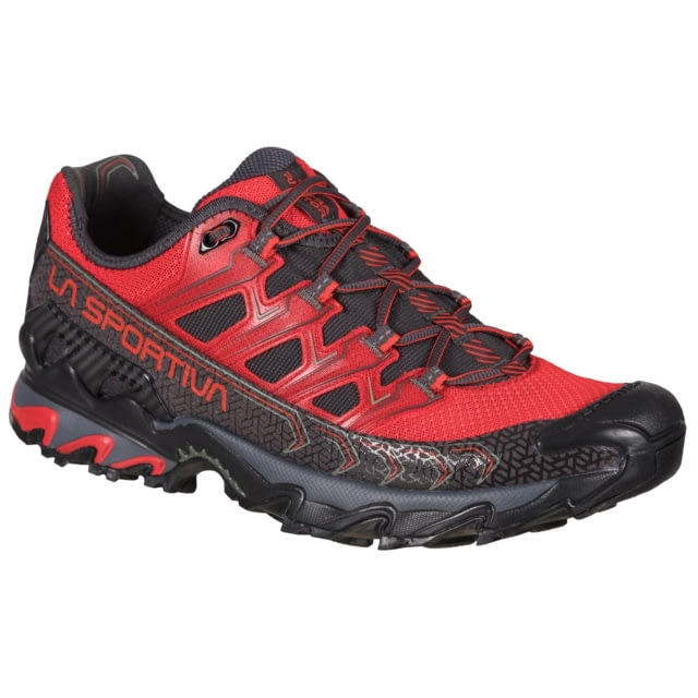 La Sportiva Ultra Raptor II Running Shoes - Men's Goji/Carbon 43