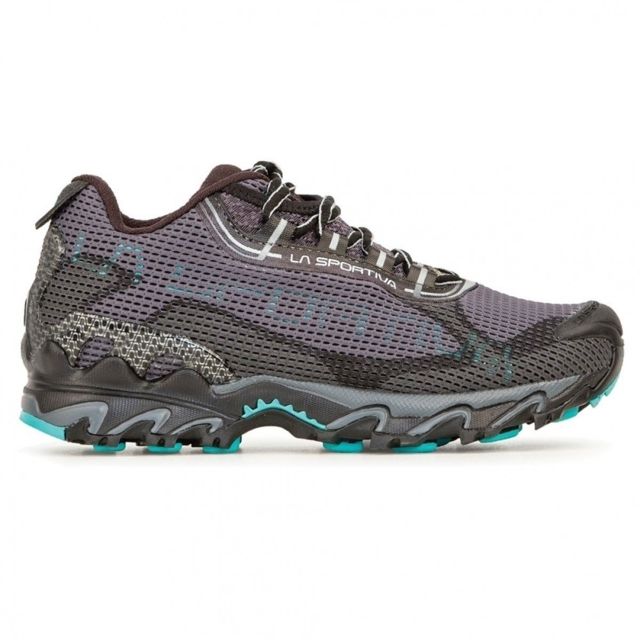 La Sportiva Wildcat 2.0 GTX Running Shoes - Women's Carbon/Aqua 37.5 Medium