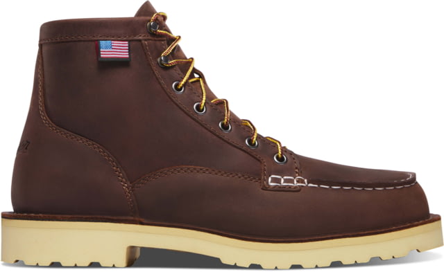 LaCrosse Footwear Bull Run Moc Toe 6in Brown Heel - Mens Brown 10.5 Medium