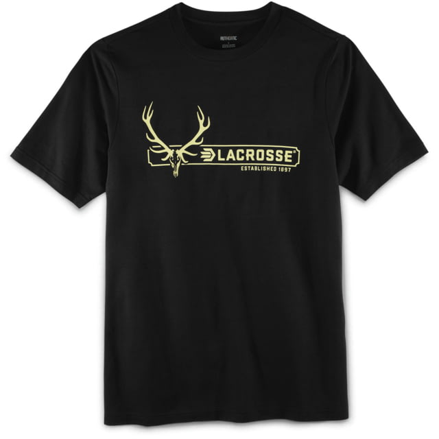 LaCrosse Footwear Elk Tee - Men's Black XXL
