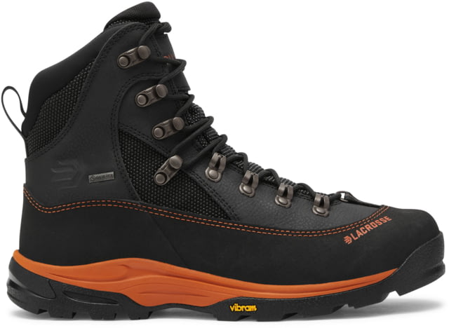 LaCrosse Footwear Ursa MS 7in GTX Boots - Men's Gunmetal/Orange 9 US Medium