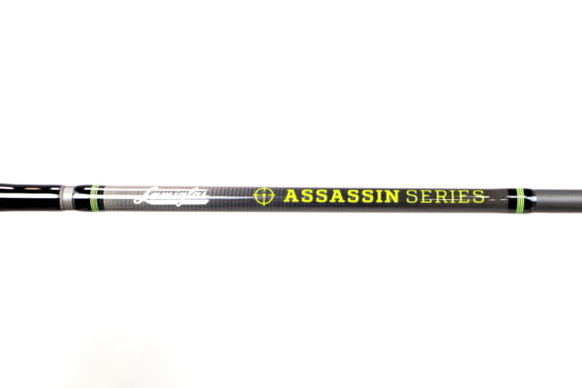 Lamiglas Assassin Walleye Rod 1 Piece 8-15 Line WT 1/4-1 Lure WT Extra-Fast Medium-Heavy Eva Foam Handle 6'