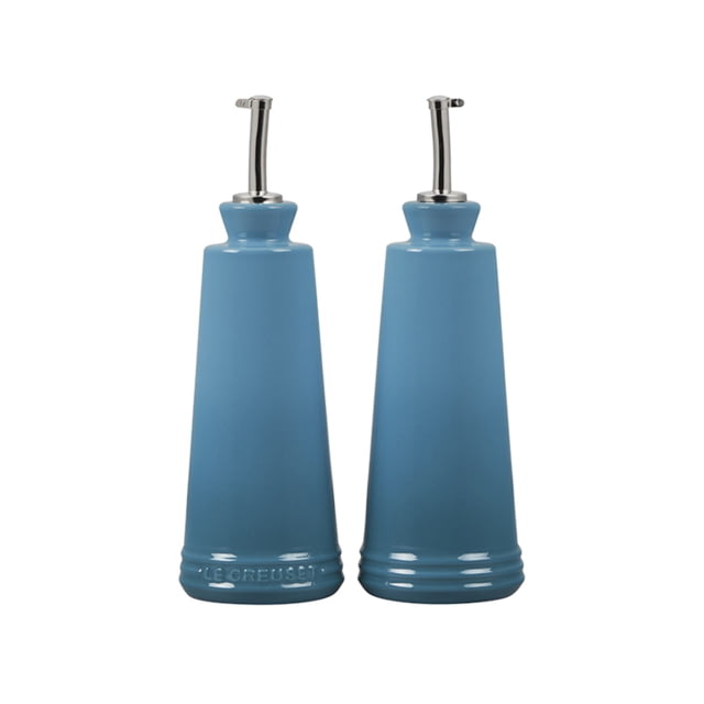 Le Creuset Signature Oil & Vinegar Set Caribbean 10oz