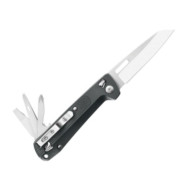 Leatherman FREE K2 Folding Knives 3.3in 420HC SS Gray 037447006906