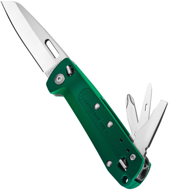 Leatherman FREE K2 Folding Knives/Multi-tool 3.3in 420HC SS Evergreen