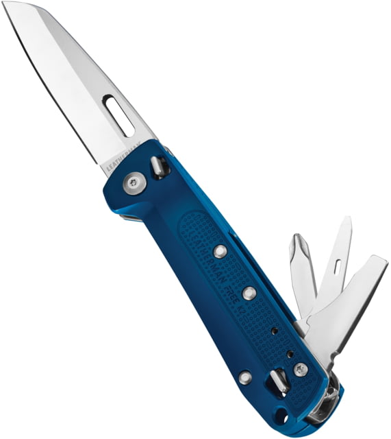 Leatherman FREE K2 Folding Knives/Multi-tool 3.3in 420HC SS Navy