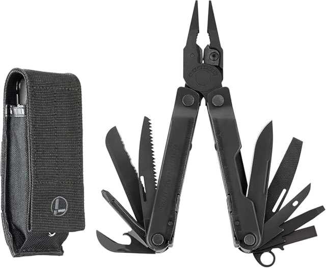 Leatherman Rebar 17-in-1 Multi-Tool w/420HC Straight/Serrated Blade Molle Black Sheath