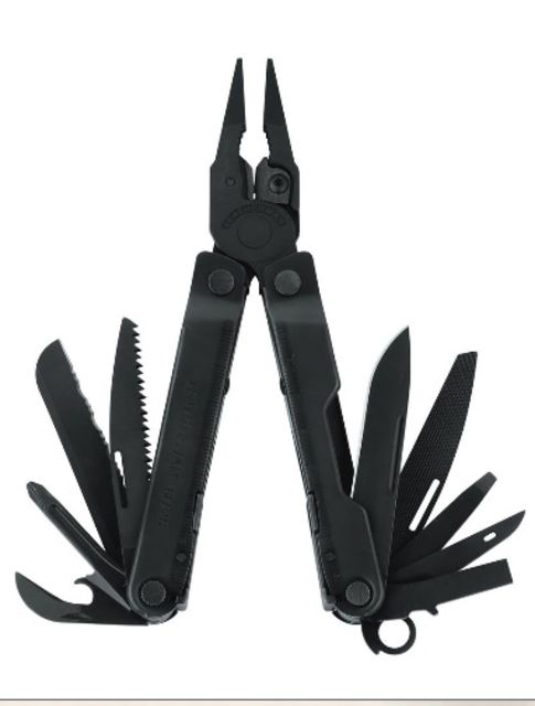 Leatherman Rebar-Black Multitool Sheath MOLLE Packed in a Black Box