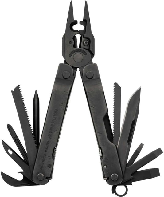 Leatherman Leatherman Supertool 300 EOD Black Oxide Multitool Sheath Molle Brown Box