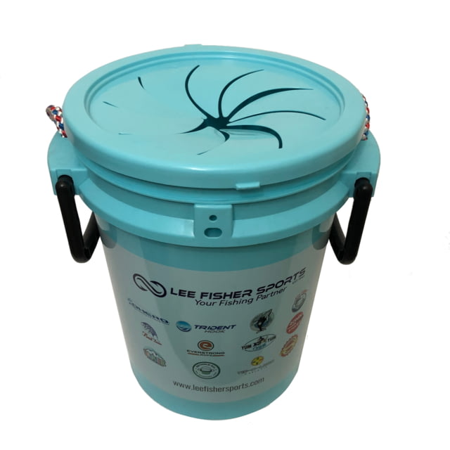 Lee Fisher International Ez Access Bucket Trash Lid