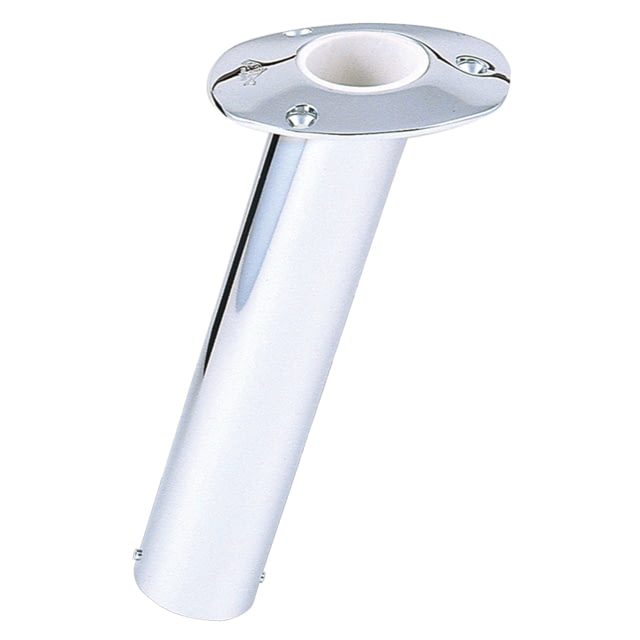 Lee's Tackle Lee's Tackle 15 Stainless Steel Flush Mount Rod Holder - 2" O.D.