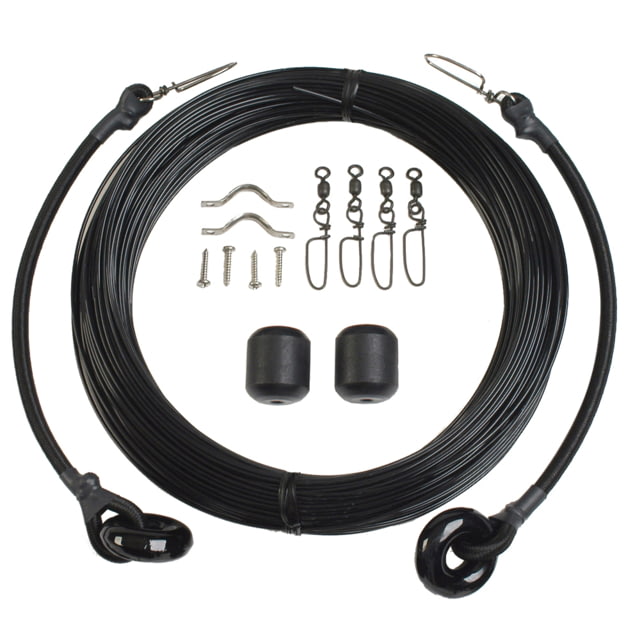 Lee's Tackle Deluxe Rigging Kit - Single Rig Up To 37ft. - Black Mono