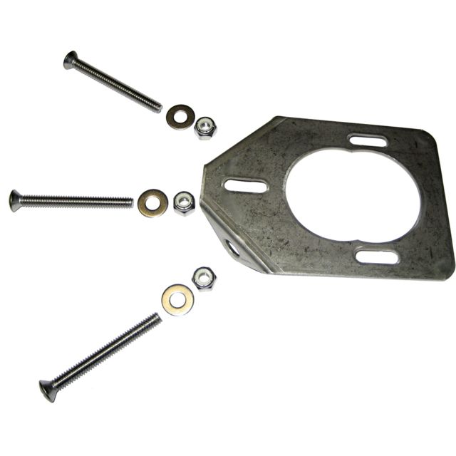 Lee's Tackle Steel Backing Plate f/Heavy Rod Holders Stainless