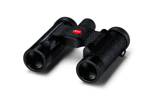 Leica Compact Ultravid 8x20mm Roof Prism Binoculars w/Leather Case Black