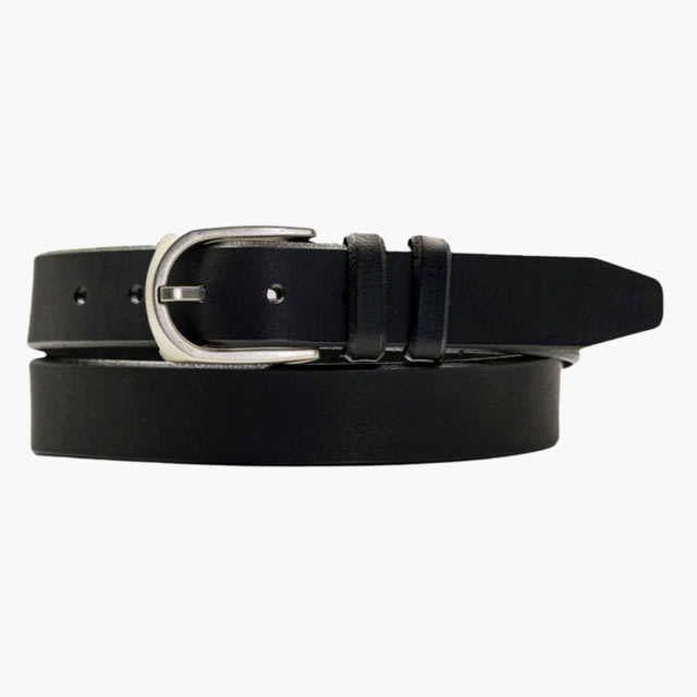 Lejon Lejon Carry The Line Leather Belt - Men's Black 38