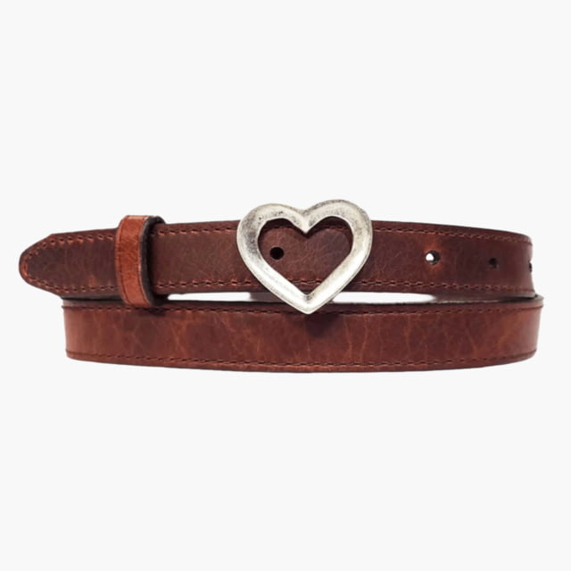 Lejon Lejon Corazon Leather Belt - Women's Brown Large