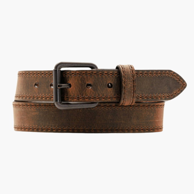Lejon Lejon El Dorado Leather Belt - Men's Brown 34