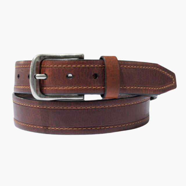Lejon Lejon Gettysburg Leather Belt - Men's Brown 42