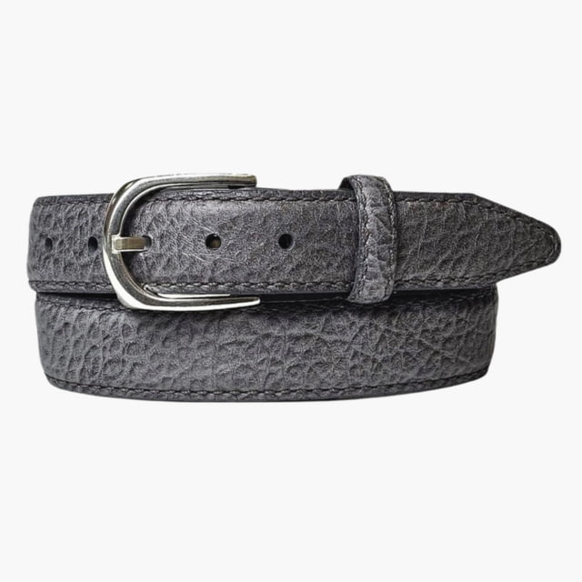 Lejon Lejon Pinnacle Leather Belt - Men's Grey 36