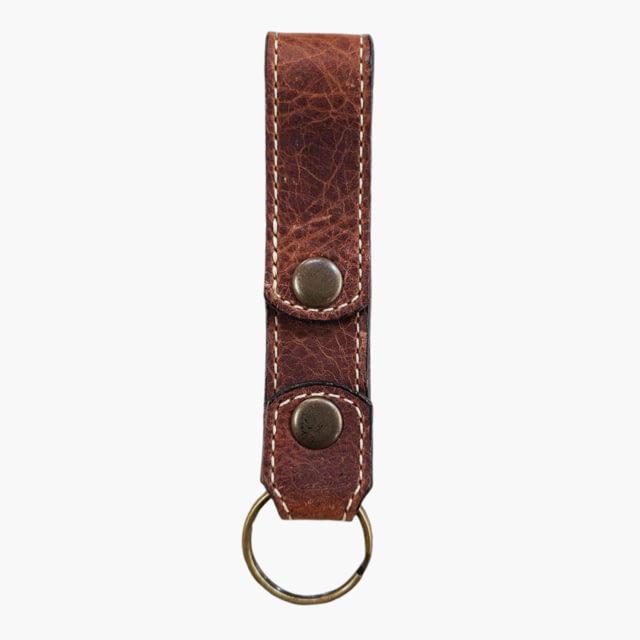 Lejon Lejon Snap Leather Keychain Saddle