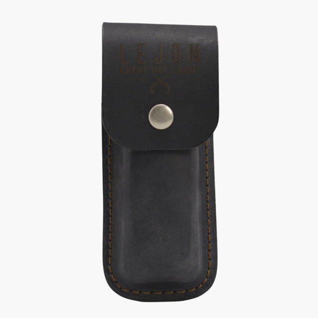 Lejon Lejon The Daily Leather Knife Sheath Ambidextrous Black