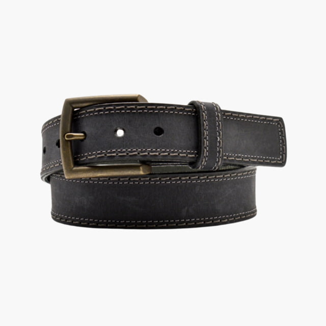 Lejon Lejon Troubadour Leather Belt - Men's Black 38