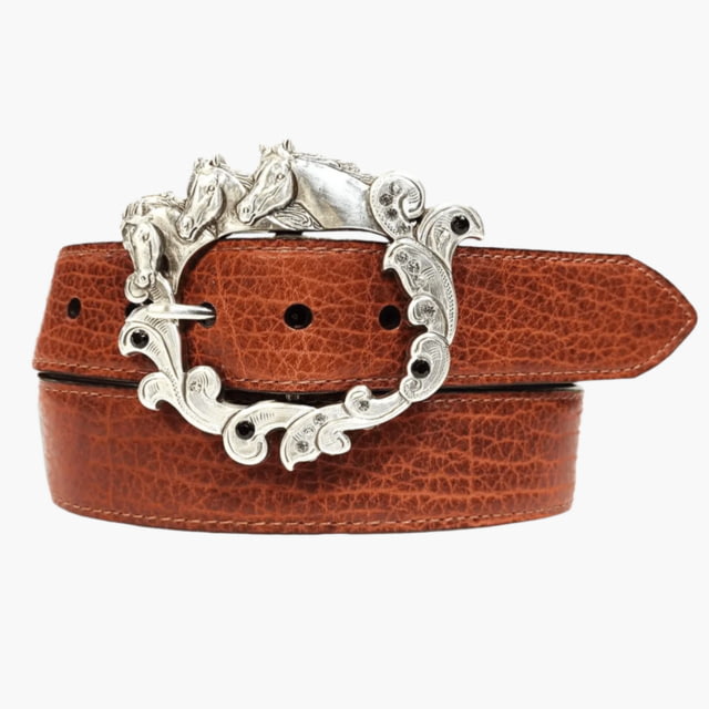 Lejon Lejon Vaquera Leather Belt - Women's Peanut Extra Large