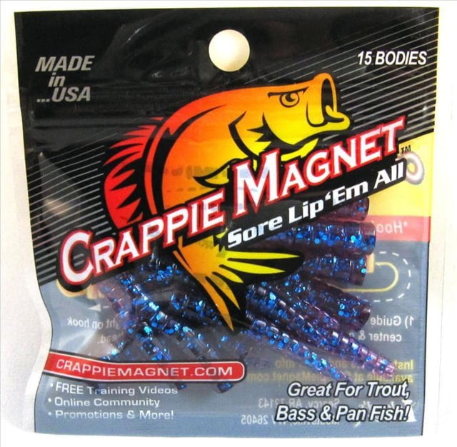 Leland Crappie Magnet 15 Pc. Body Pack Midnight Blue 15/Pack