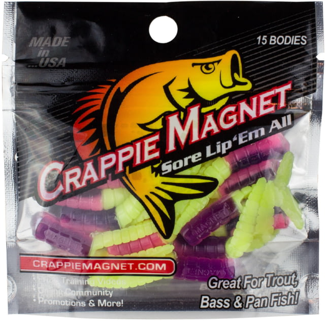 Leland Crappie Magnet 15pc Body Glow Pop